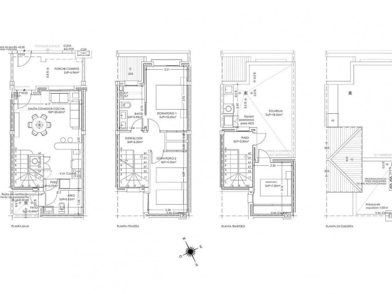 2 chambre Maison de Ville à vendre à Torre-Pacheco avec piscine garage - 209 900 € (Ref: 9794991)