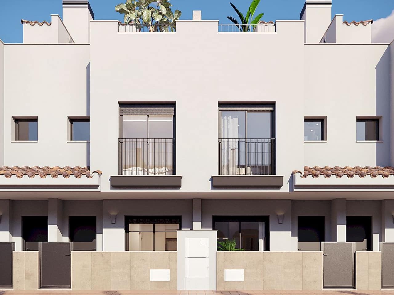 2 chambre Maison de Ville à vendre à Torre-Pacheco avec piscine garage - 209 900 € (Ref: 9794991)