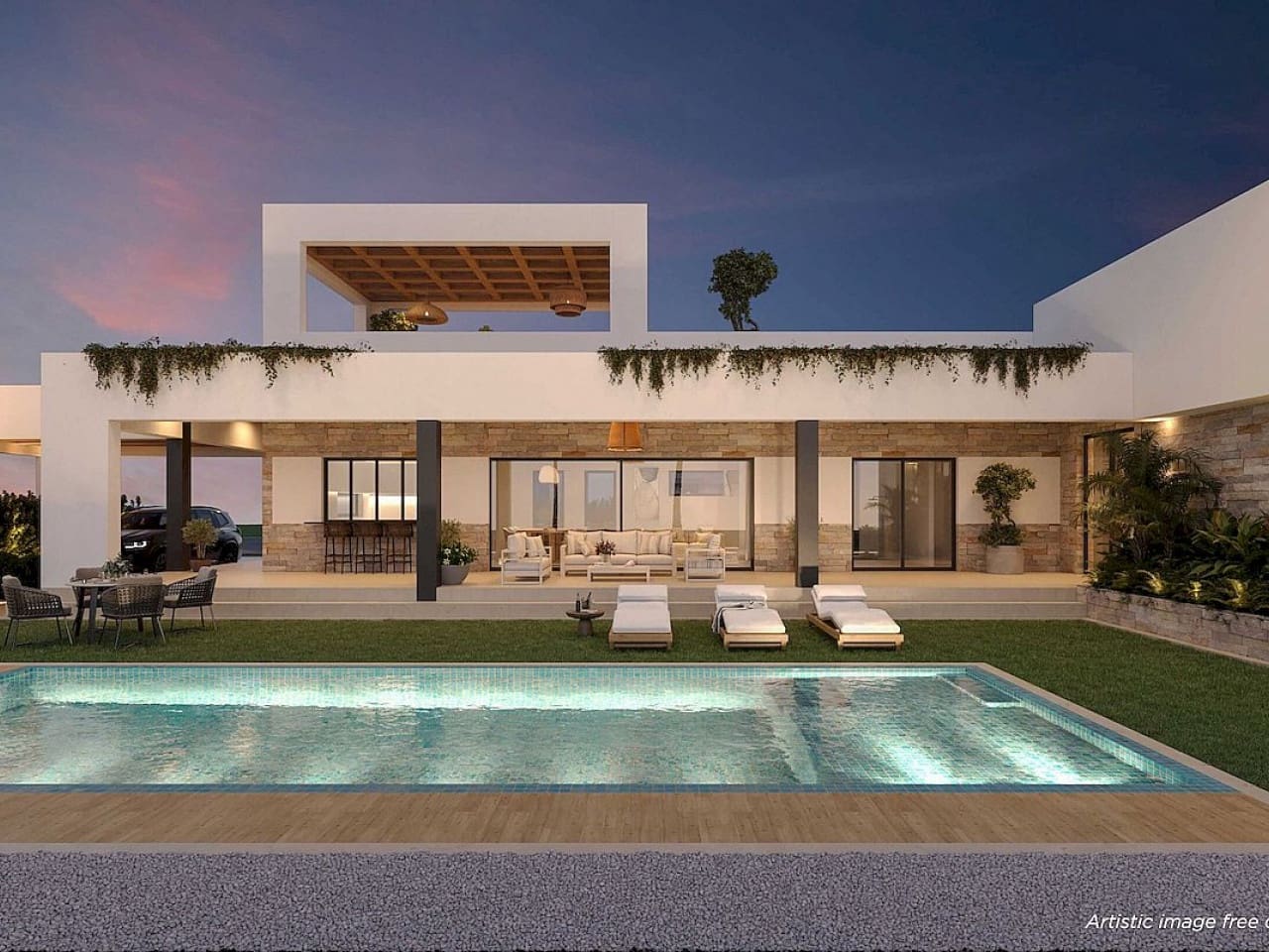 3 soveværelse Villa til salg i Dona Pepa med swimmingpool - € 1.084.310 (Ref: 9797376)