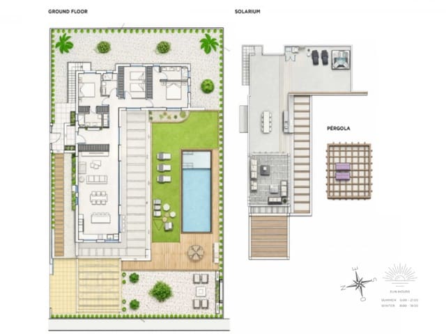 3 sypialnia Willa na sprzedaż w Doña Pepa, Rojales z basenem - 1 084 310 € (Ref: 9797376)