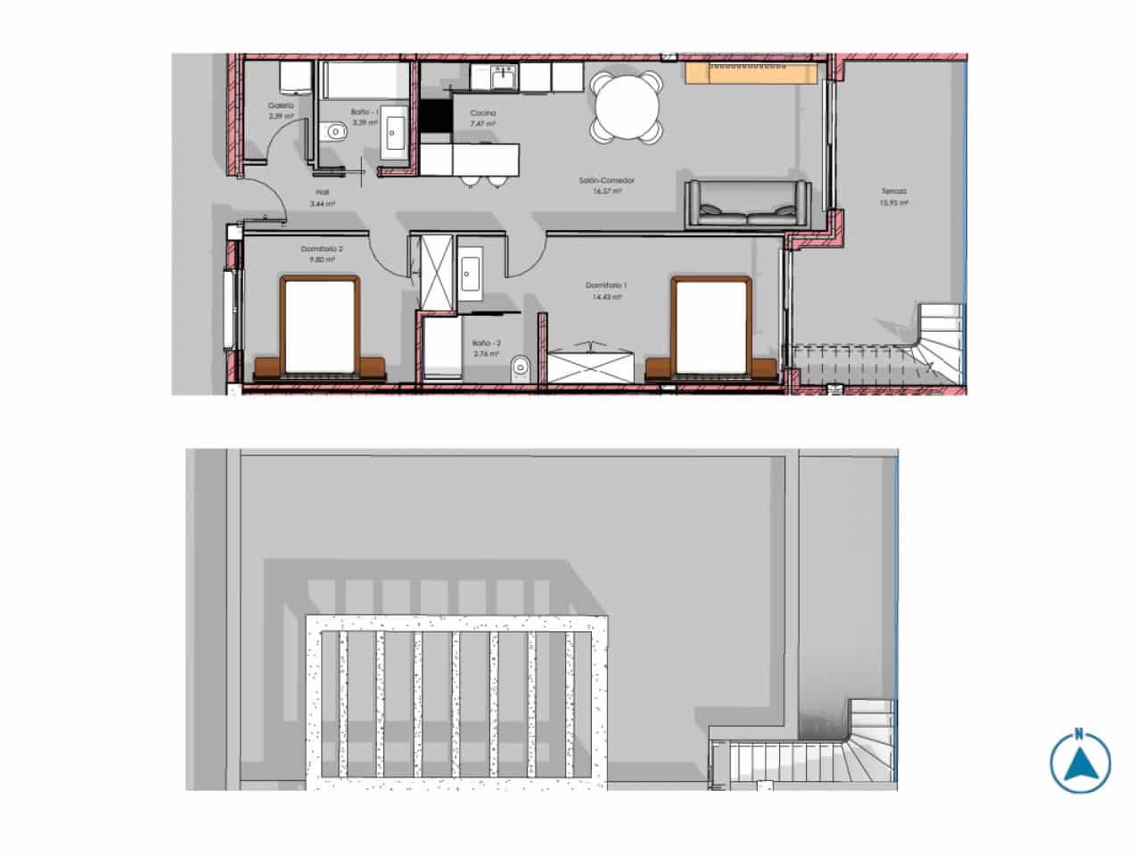 Apartamento de 3 habitaciones en El Raso en venta con piscina garaje - 340.000 € (Ref: 9797380)