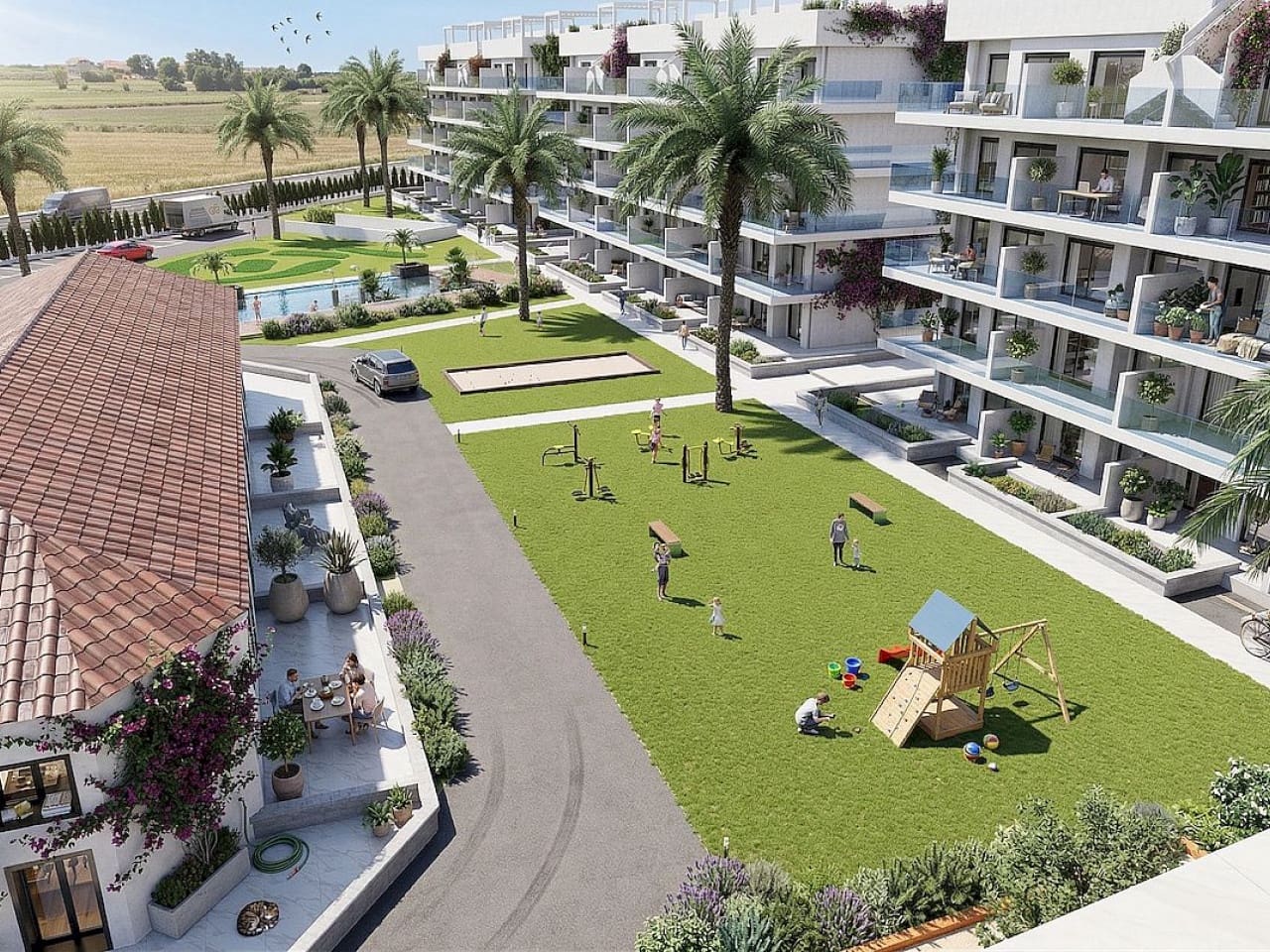 Apartamento de 3 habitaciones en El Raso en venta con piscina garaje - 340.000 € (Ref: 9797380)