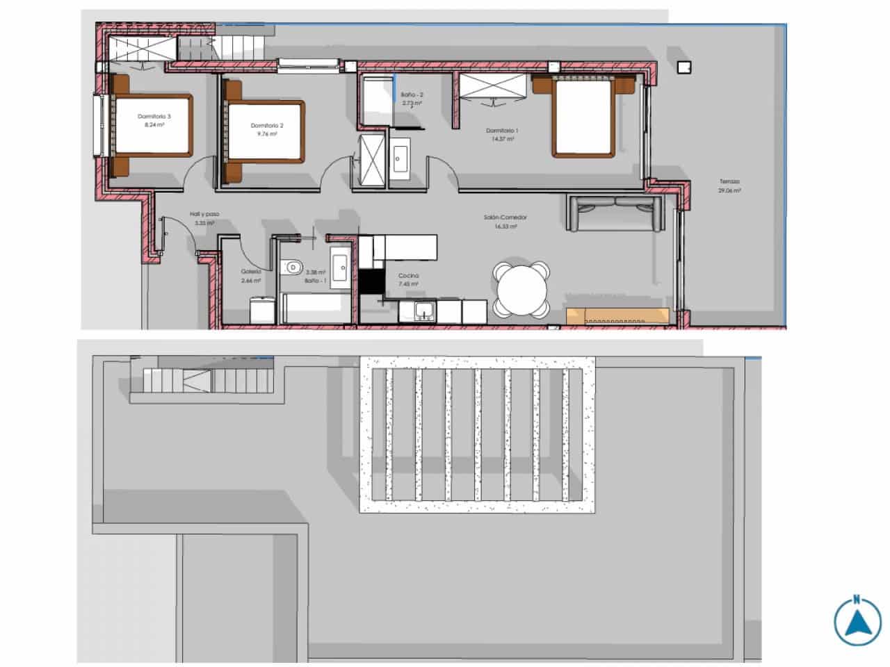2 slaapkamer Penthouse te koop in El Raso met zwembad garage - € 345.000 (Ref: 9797381)