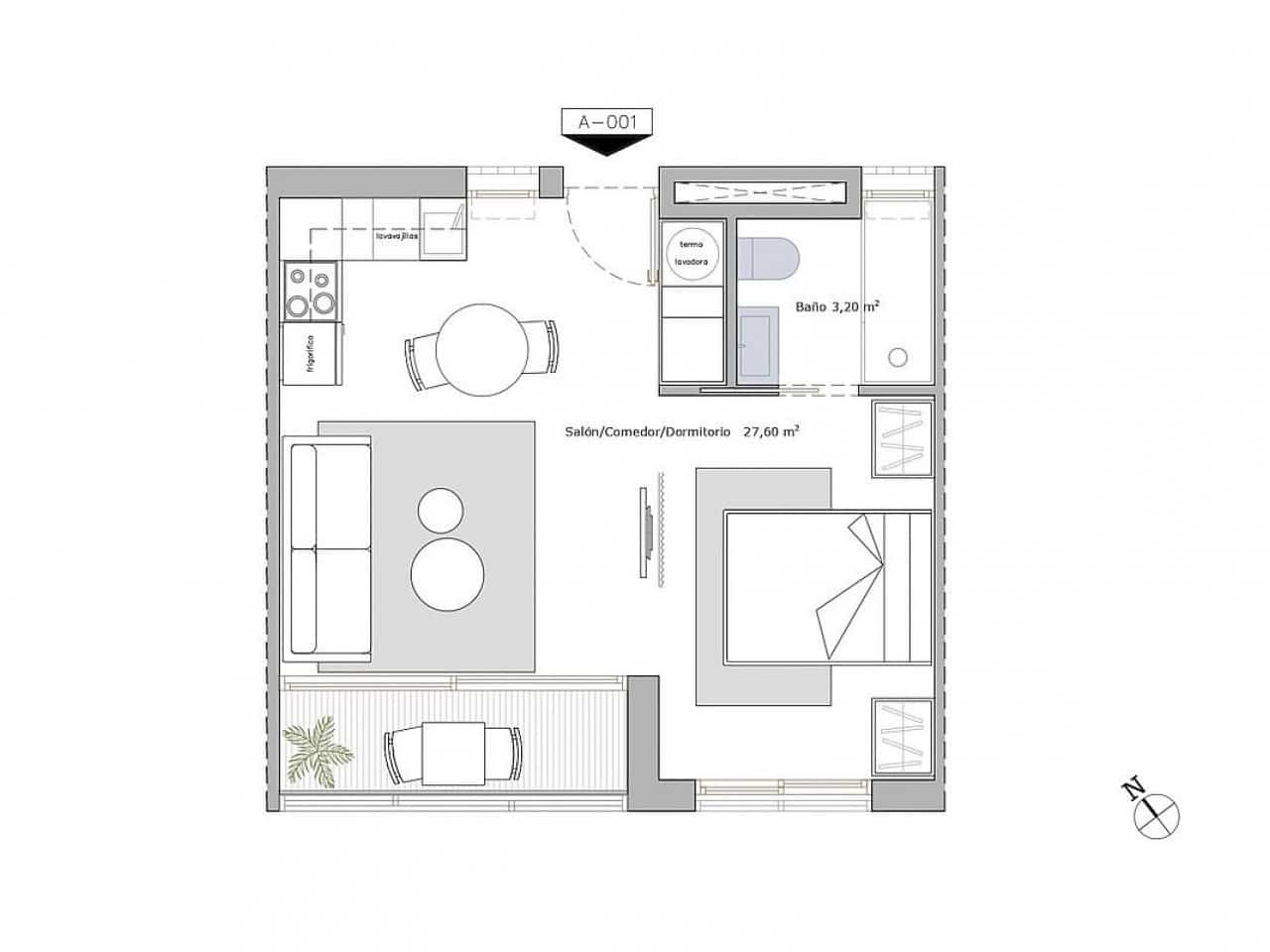 1 Zimmer Apartment zu verkaufen in Lo Pagan mit Pool Garage - 149.900 € (Ref: 9797383)