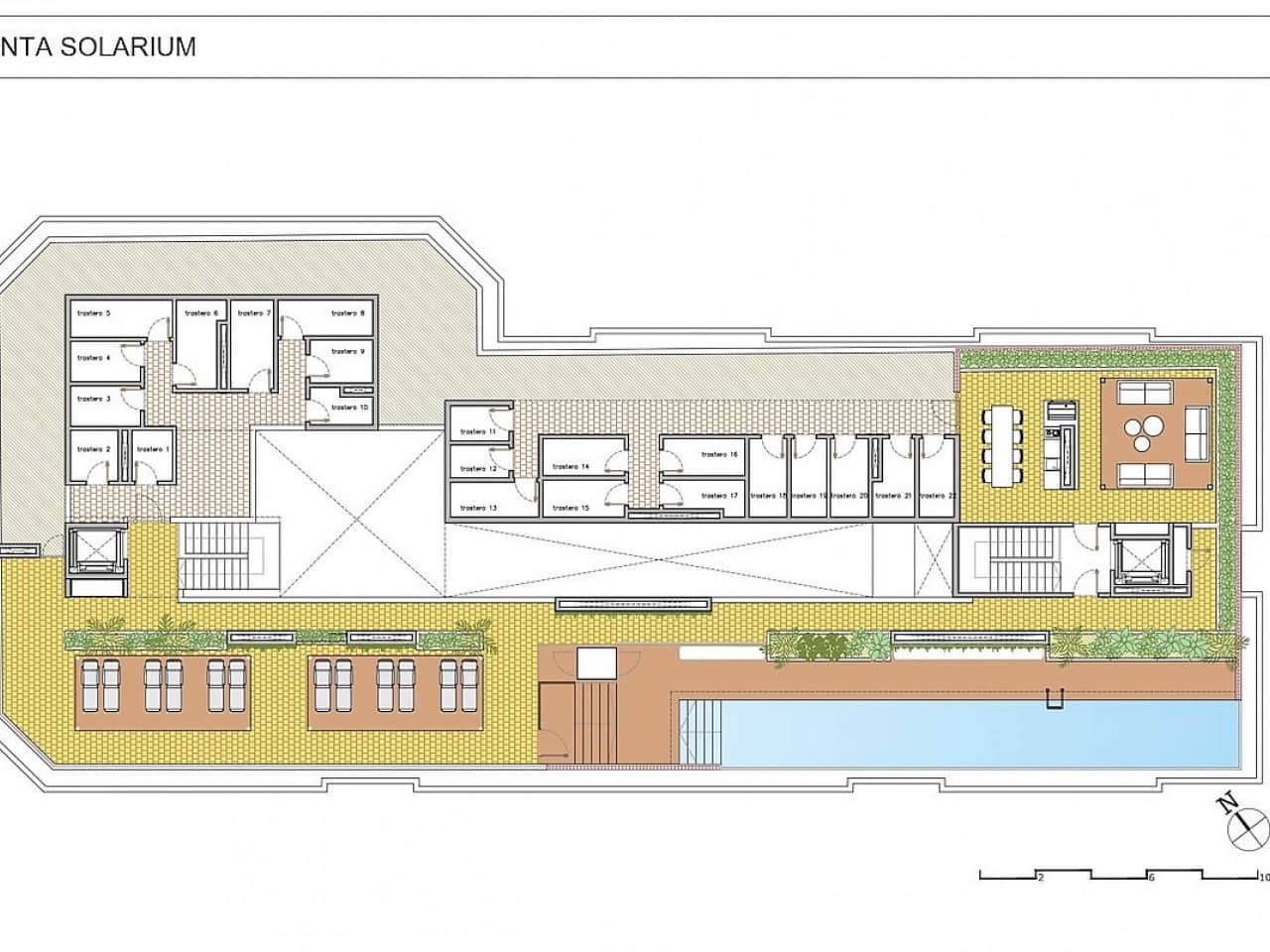 1 quarto Penthouse para venda em Lo Pagan com piscina garagem - 201 900 € (Ref: 9797386)