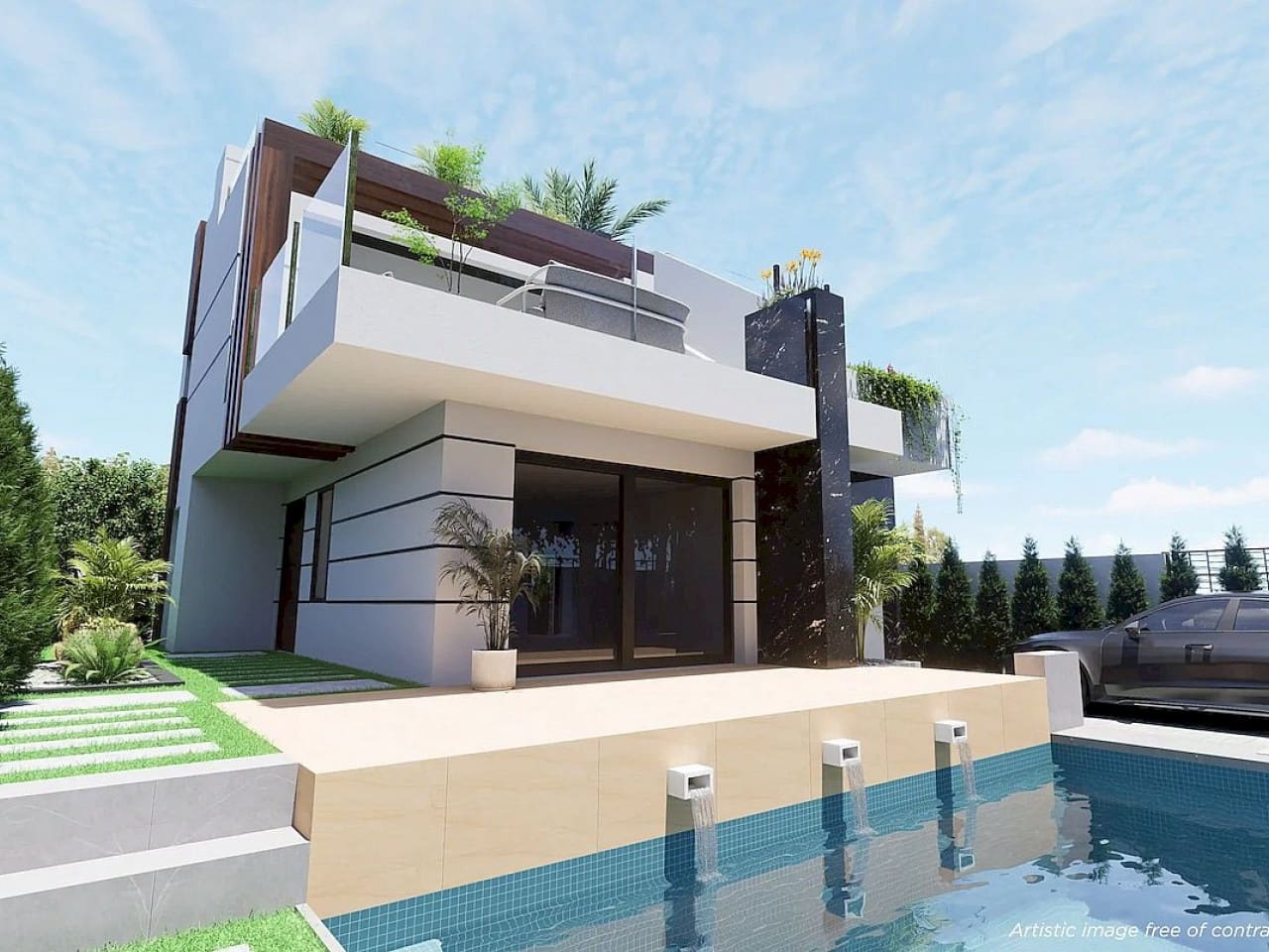 3 camera da letto Villa in vendita in Los Alcazares con piscina garage - 587.800 € (Rif: 9804738)