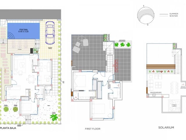 3 camera da letto Villa in vendita in Los Alcázares con piscina garage - 587.800 € (Rif: 9804738)