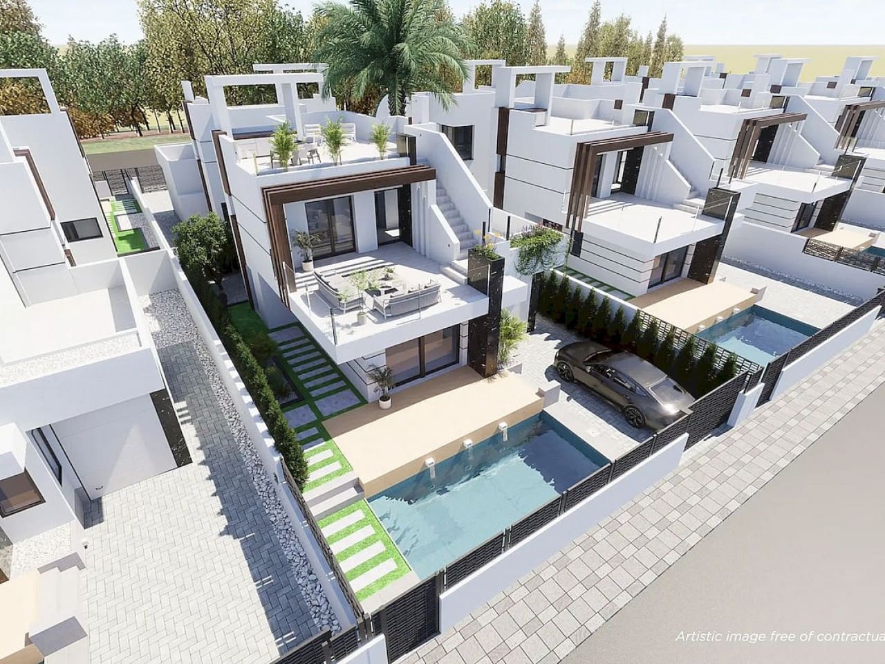 3 camera da letto Villa in vendita in Los Alcazares con piscina garage - 587.800 € (Rif: 9804738)