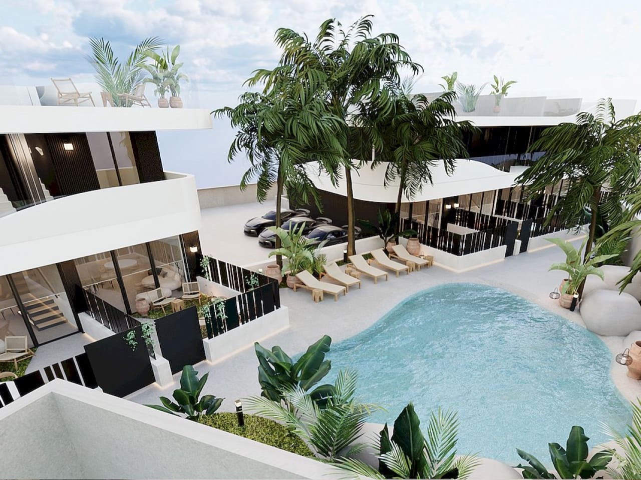 3 makuuhuone Huvila myytävänä paikassa Orihuela Costa mukana uima-altaan - 350 000 € (Ref: 9812370)