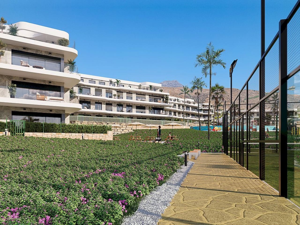 2 Zimmer Apartment zu verkaufen in Benidorm mit Pool - 450.000 € (Ref: 9812372)
