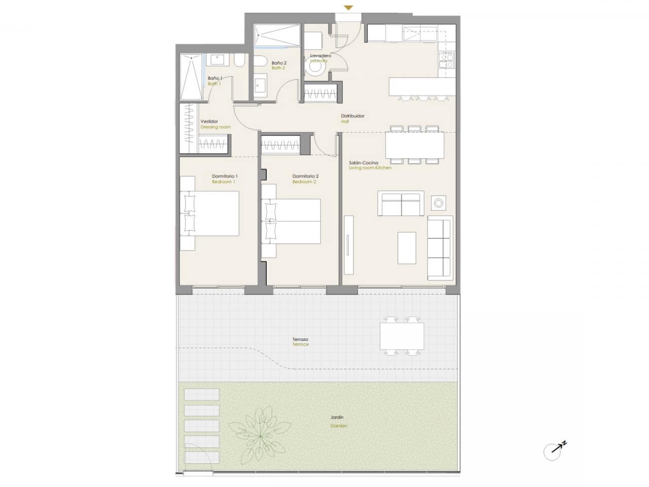 3 Zimmer Apartment zu verkaufen in Benidorm mit Pool - 495.000 € (Ref: 9812373)