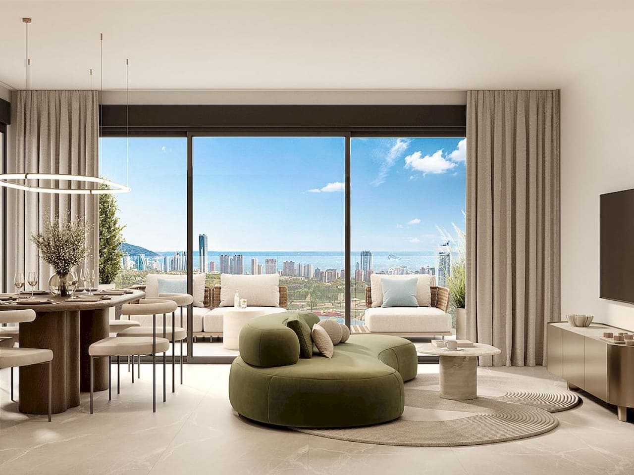 3 bedroom Apartment for sale in Benidorm with pool - € 515,000 (Ref: 9812374)