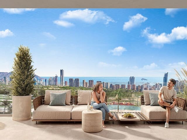 3 makuuhuone Rivitalo myytävänä paikassa Benidorm mukana uima-altaan - 475 000 € (Ref: 9812377)
