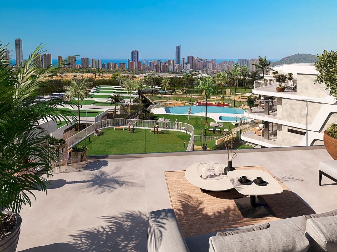 3 makuuhuone Huvila myytävänä paikassa Benidorm mukana uima-altaan - 690 000 € (Ref: 9812379)
