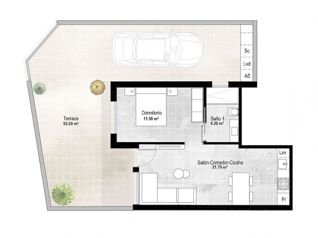 1 quarto Moradia em Banda para venda em San Pedro del Pinatar com piscina garagem - 149 900 € (Ref: 9816069)