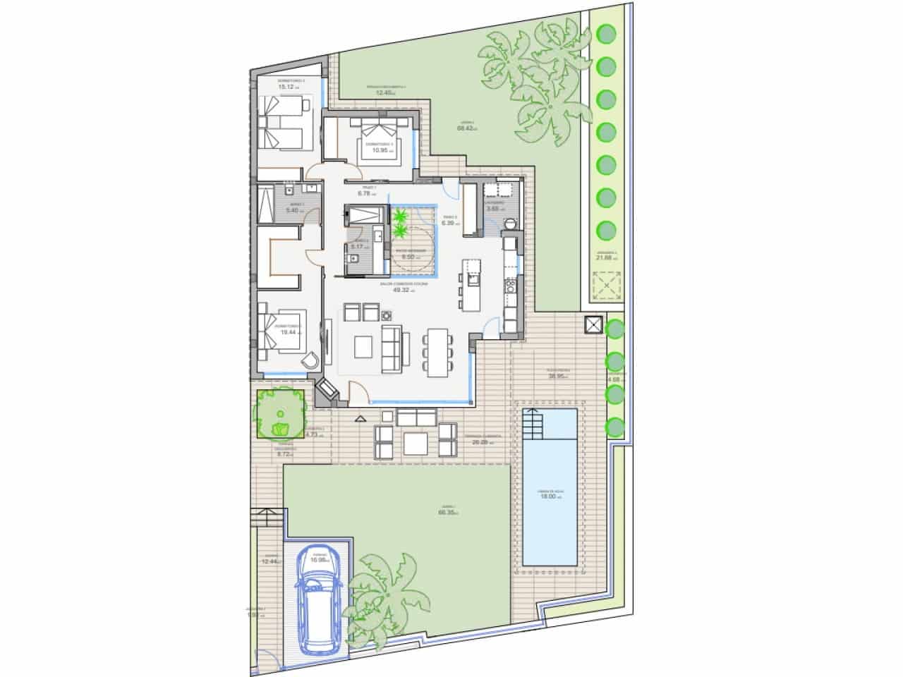 3 soverom Villa til salgs i Polop med svømmebasseng - € 440 000 (Ref: 9818411)