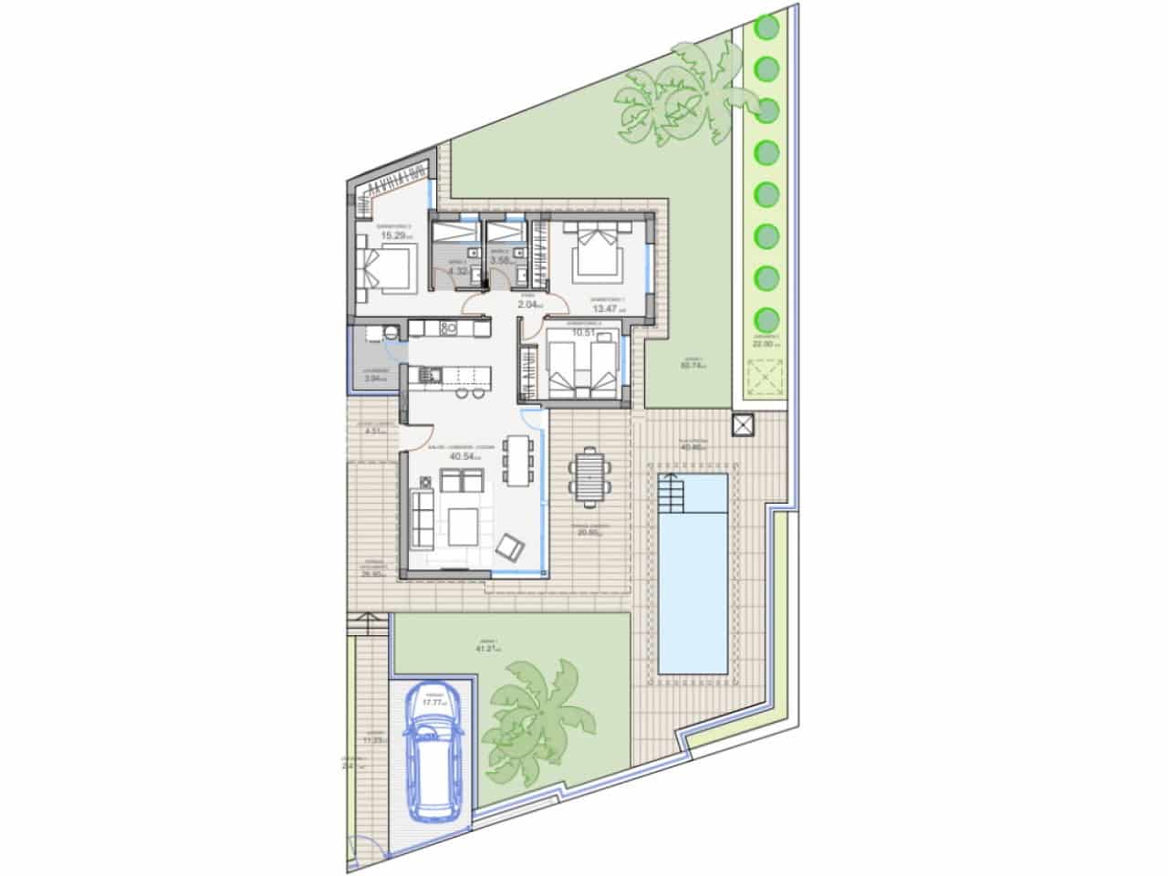 3 slaapkamer Villa te koop in Polop met zwembad - € 570.000 (Ref: 9818412)