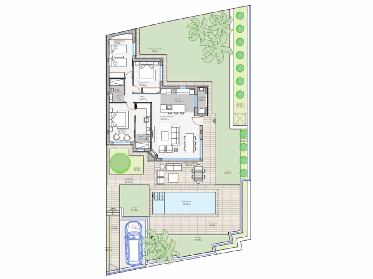 3 sypialnia Willa na sprzedaż w Polop z basenem - 599 500 € (Ref: 9818414)