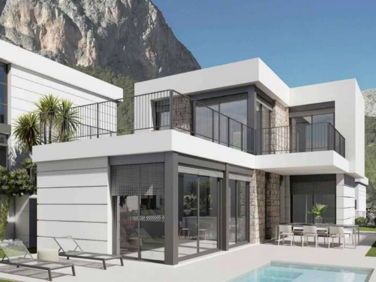 3 sypialnia Willa na sprzedaż w Polop z basenem - 599 500 € (Ref: 9818414)