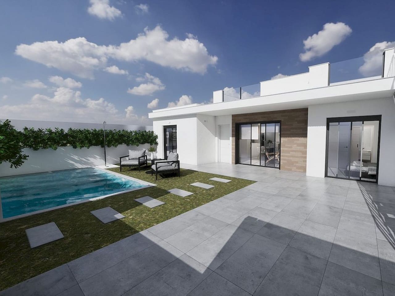 3 soveværelse Villa til salg i Torre-Pacheco med swimmingpool garage - € 279.900 (Ref: 9820730)