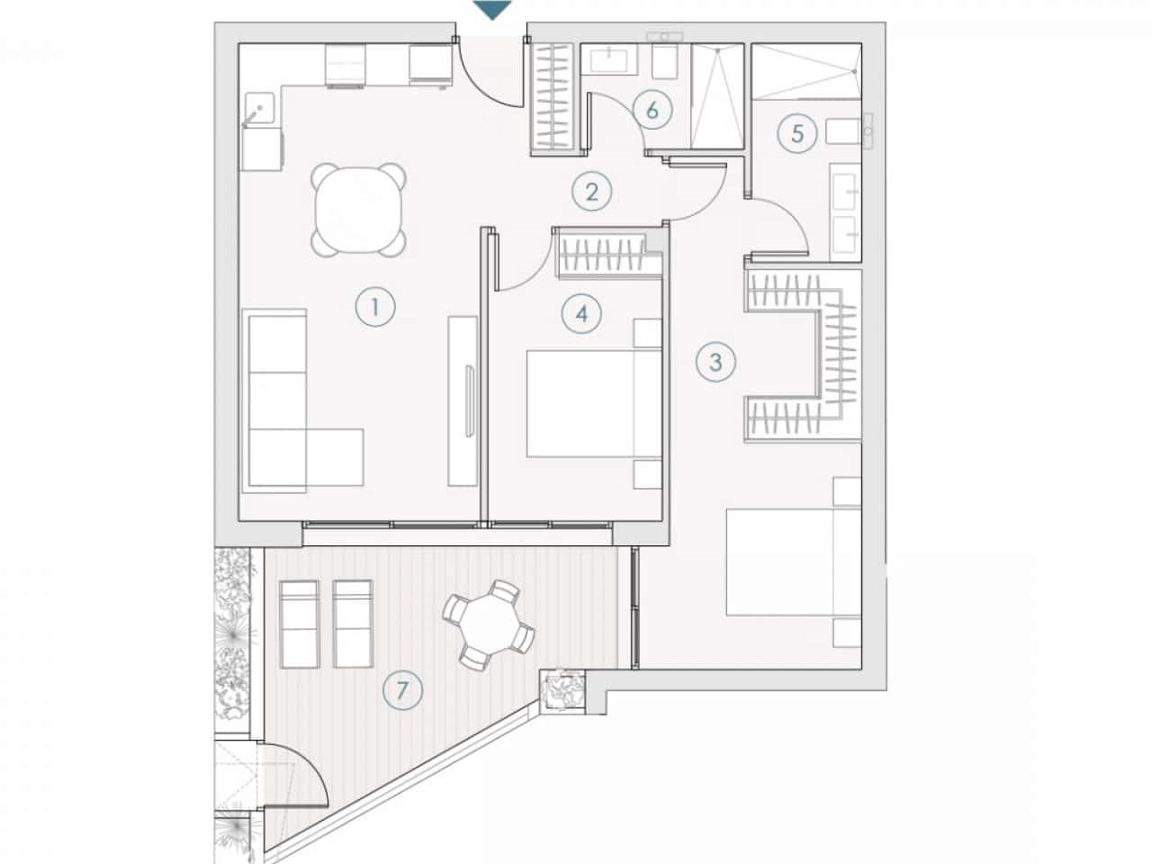 2 chambre Penthouse à vendre à Benijofar avec piscine garage - 410 000 € (Ref: 9829415)