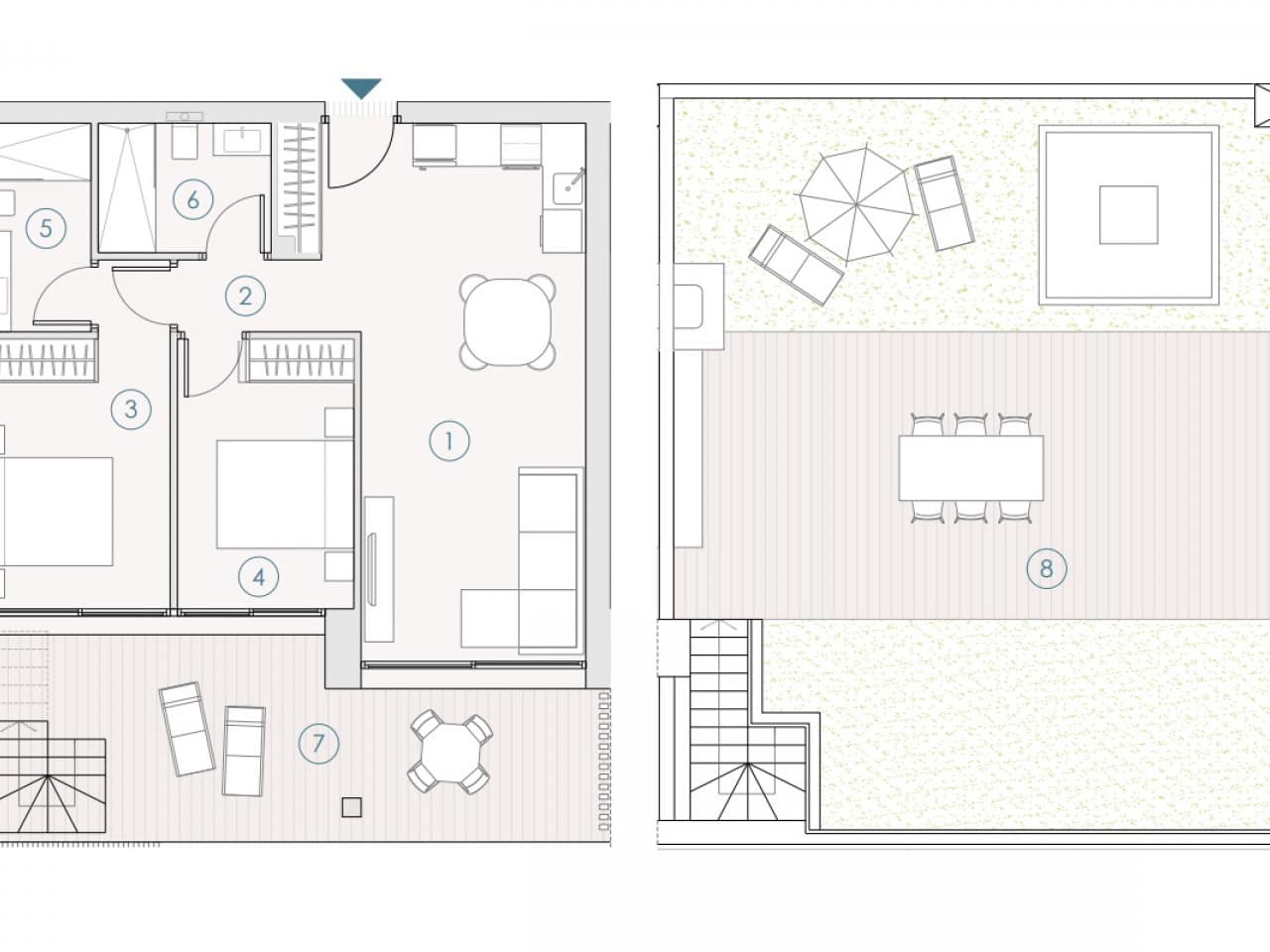 2 chambre Penthouse à vendre à Benijofar avec piscine garage - 410 000 € (Ref: 9829415)