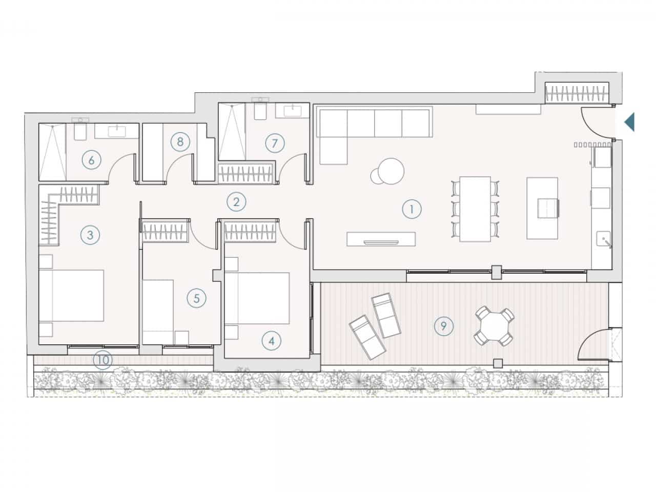 Ático de 3 habitaciones en Benijófar en venta con piscina garaje - 410.000 € (Ref: 9829416)