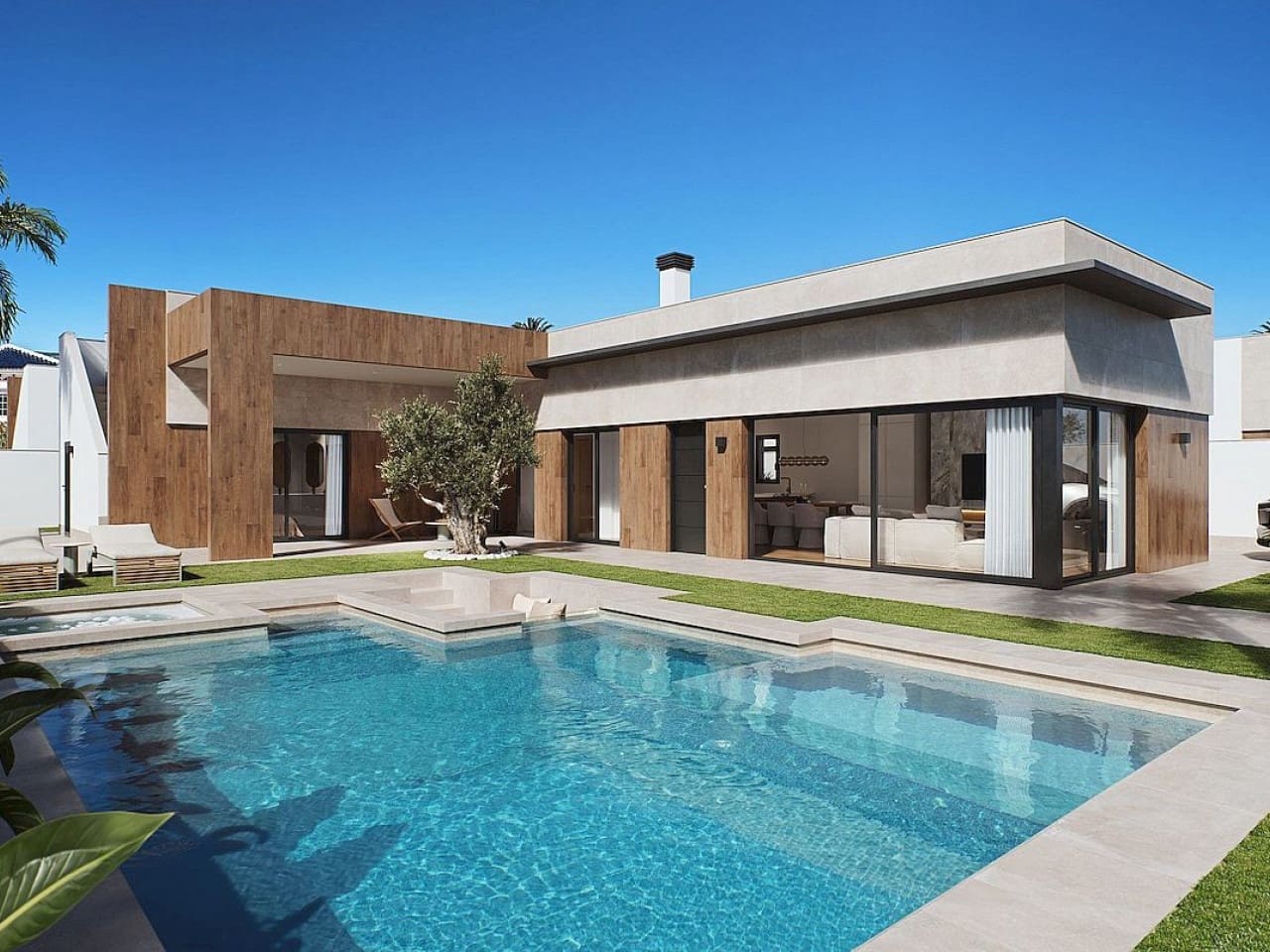 Chalet de 3 habitaciones en Sucina en venta con piscina garaje - 595.000 € (Ref: 9829418)