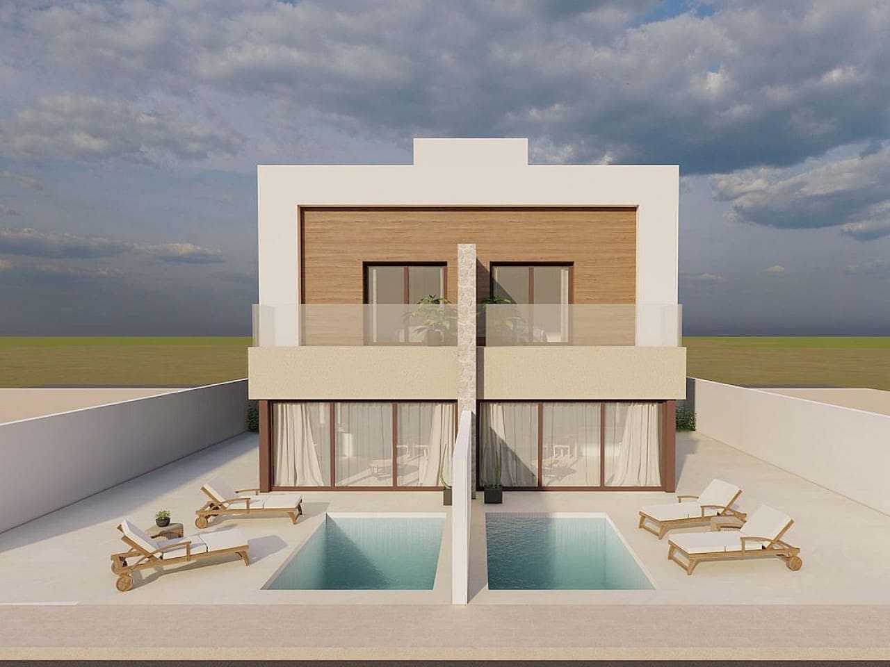 3 soverom Villa til salgs i Santiago de la Ribera med svømmebasseng garasje - € 376 500 (Ref: 9829419)