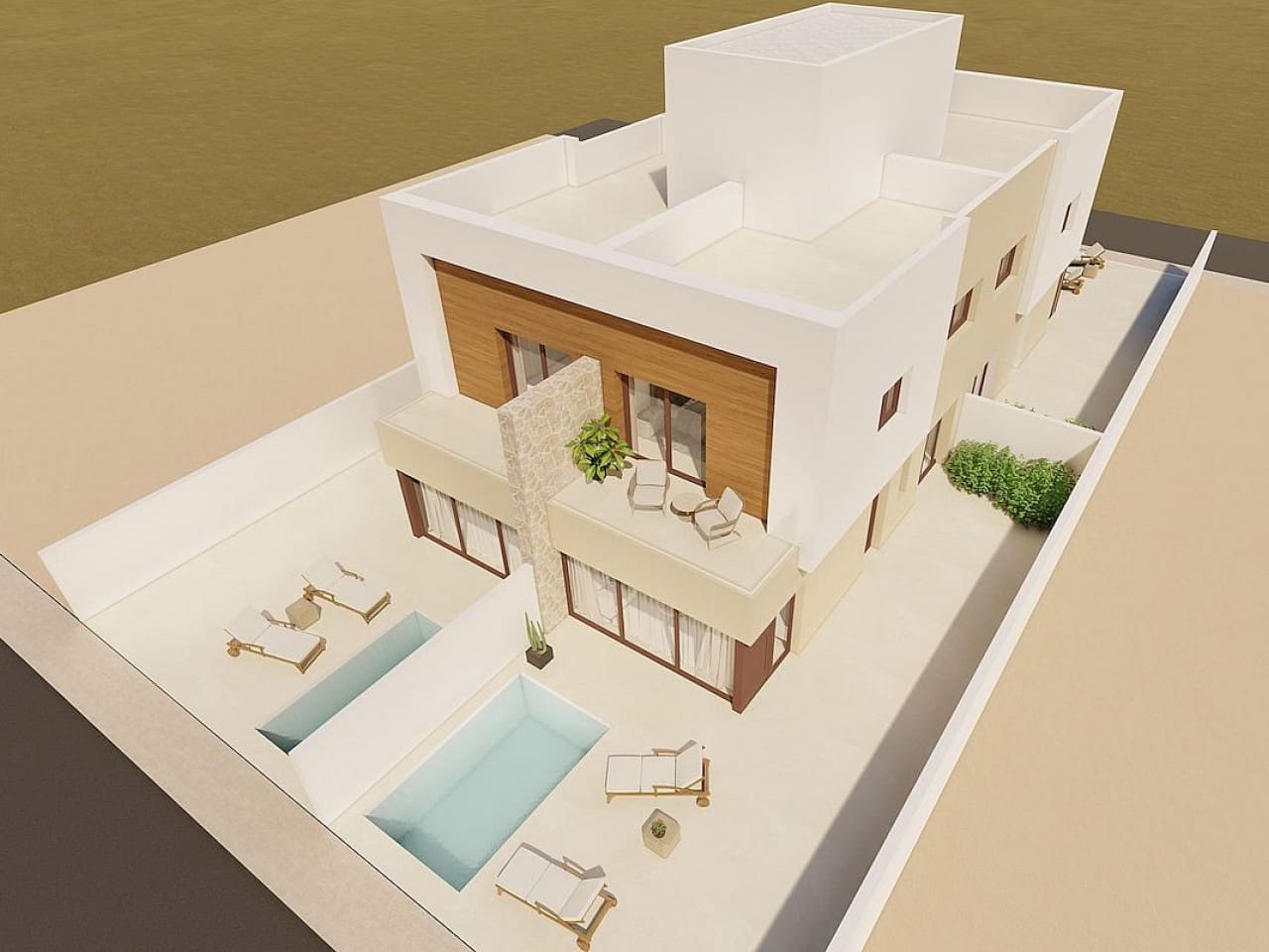 3 soverom Villa til salgs i Santiago de la Ribera med svømmebasseng garasje - € 376 500 (Ref: 9829419)
