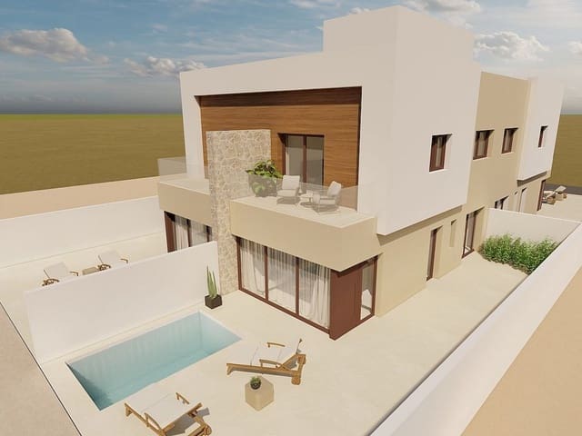 3 quarto Moradia para venda em Santiago de la Ribera, San Javier com piscina garagem - 376 500 € (Ref: 9829419)