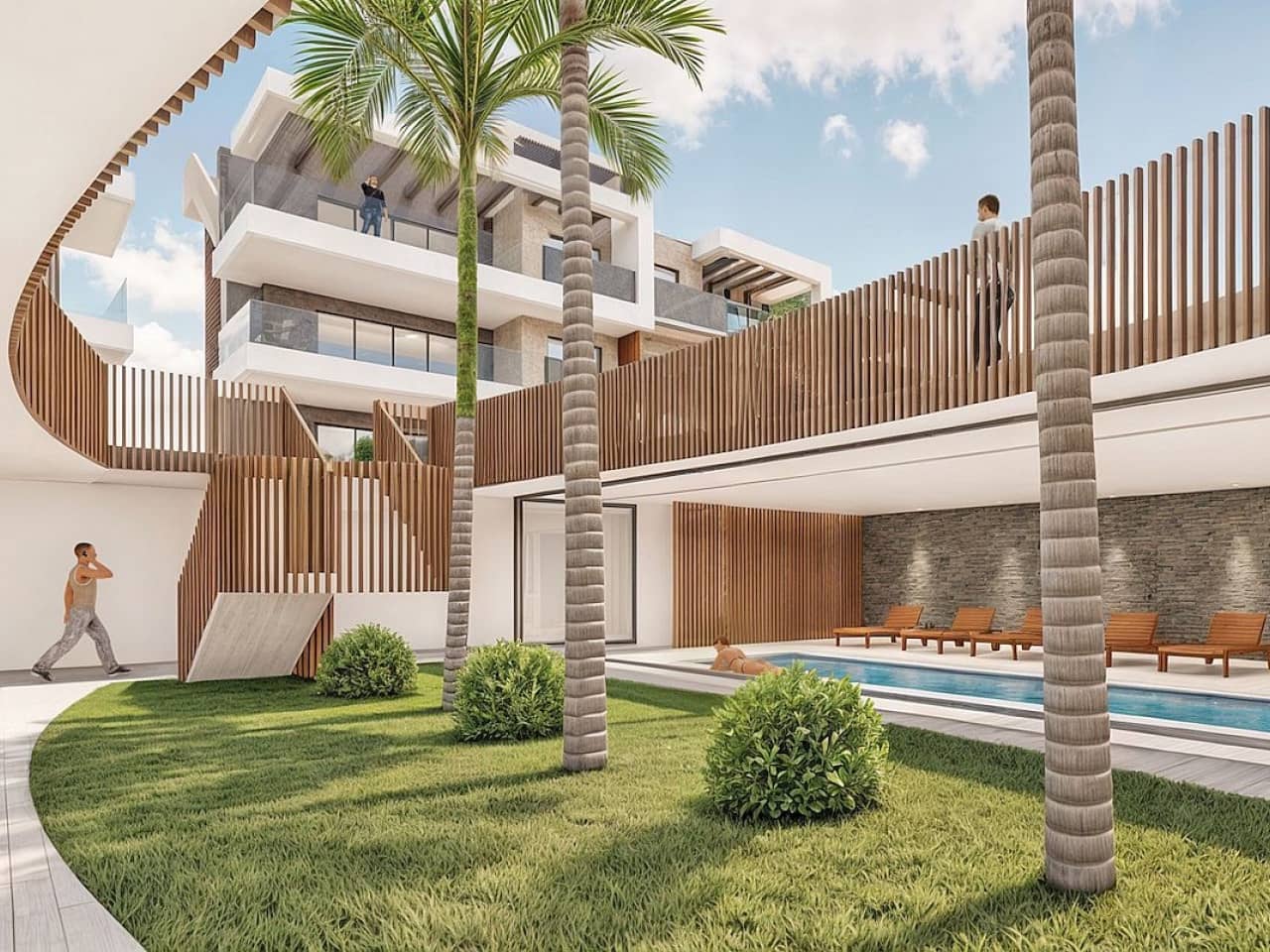 2 soverom Penthouse til salgs i Torre de la Horadada med svømmebasseng garasje - € 479 900 (Ref: 9833954)