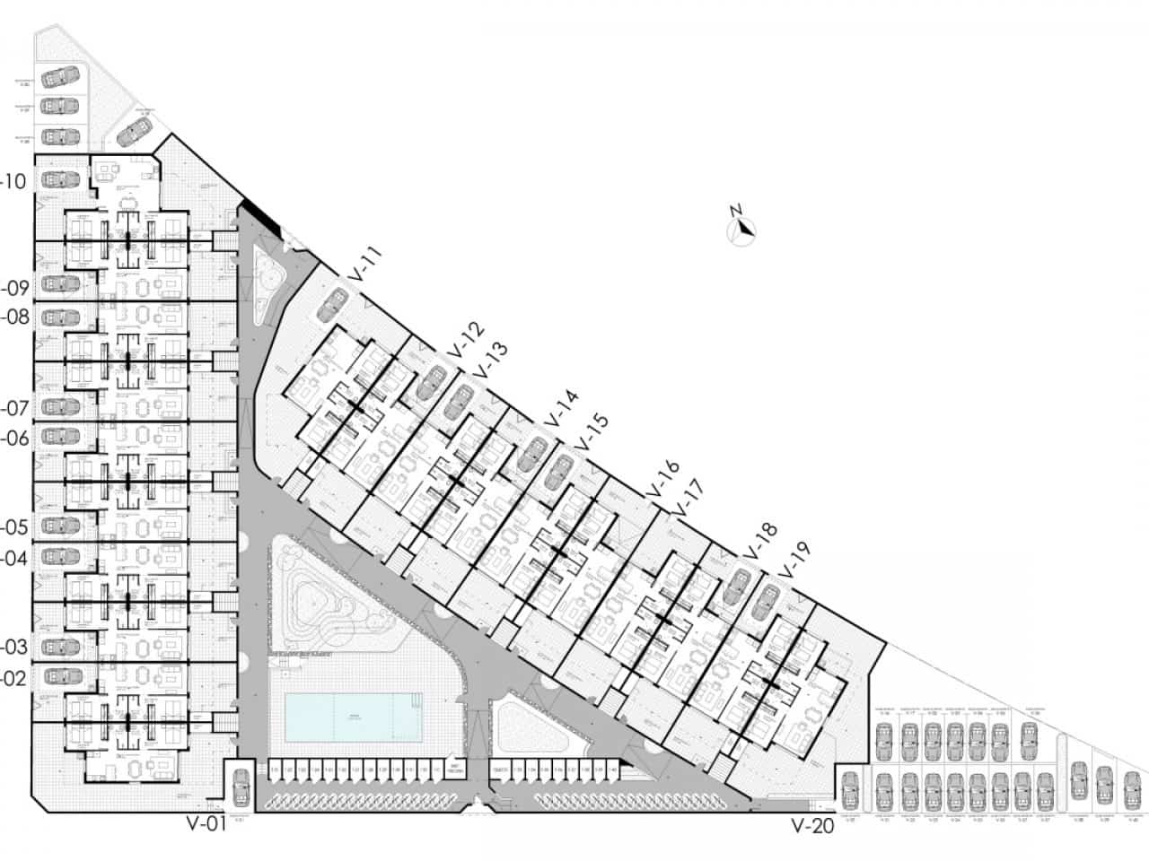 2 soveværelse Rækkehus til salg i Pilar de la Horadada med swimmingpool garage - € 245.000 (Ref: 9833955)