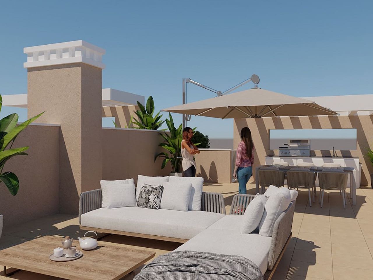 3 bedroom Terraced Villa for sale in Pilar de la Horadada with pool garage - € 284,900 (Ref: 9849744)