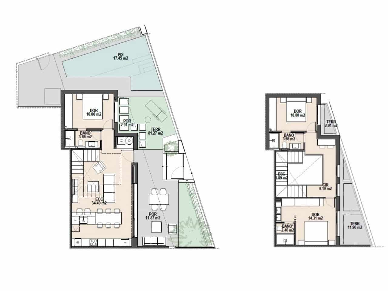 3 sypialnia Dom szeregowy na sprzedaż w Pilar de la Horadada z basenem garażem - 459 000 € (Ref: 9862075)