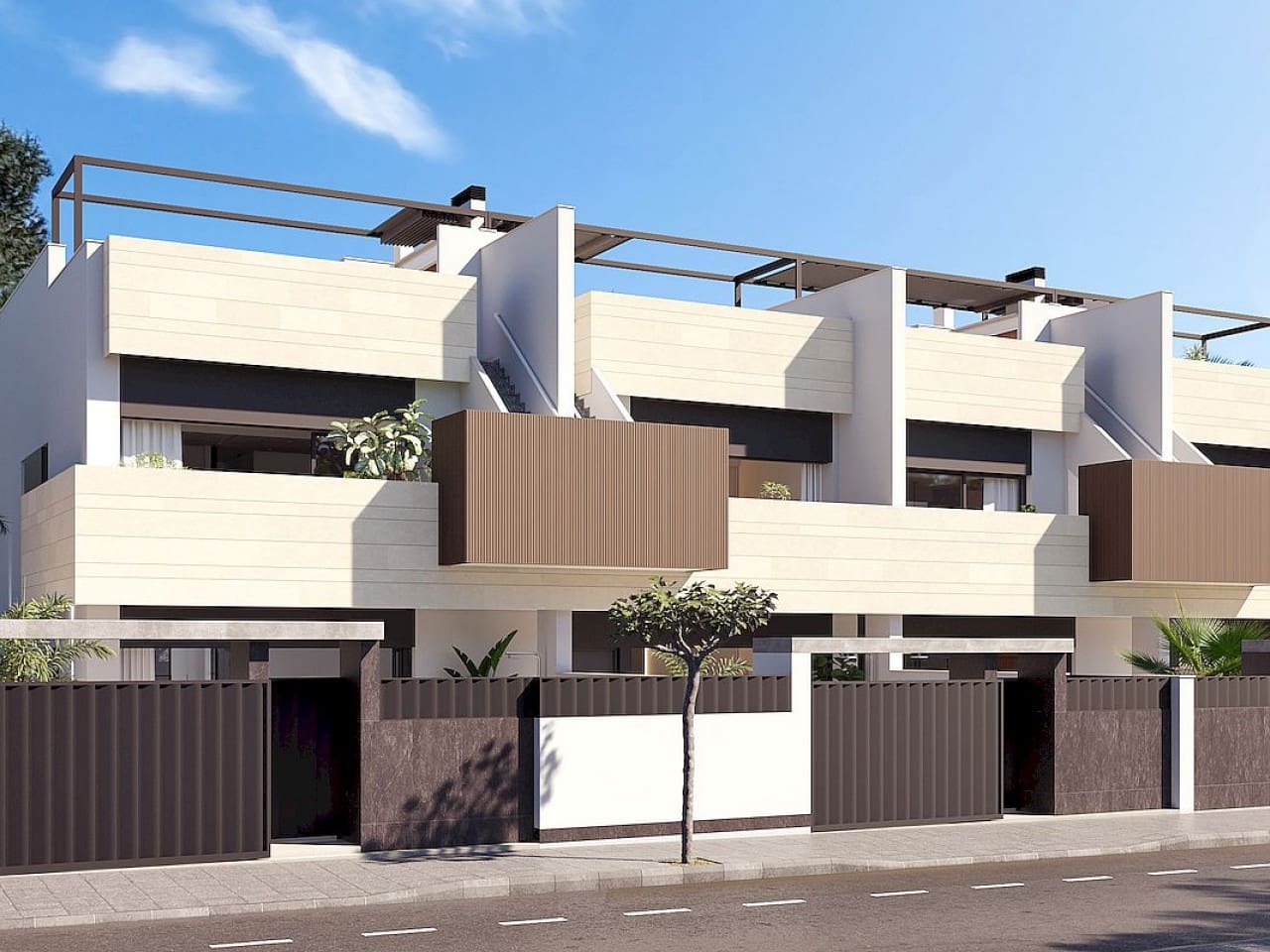3 sypialnia Dom szeregowy na sprzedaż w Pilar de la Horadada z basenem garażem - 459 000 € (Ref: 9862075)
