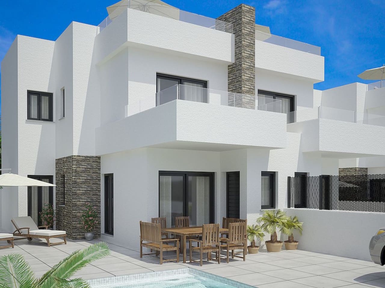 3 quarto Moradia para venda em Los Montesinos com piscina - 395 000 € (Ref: 9867233)