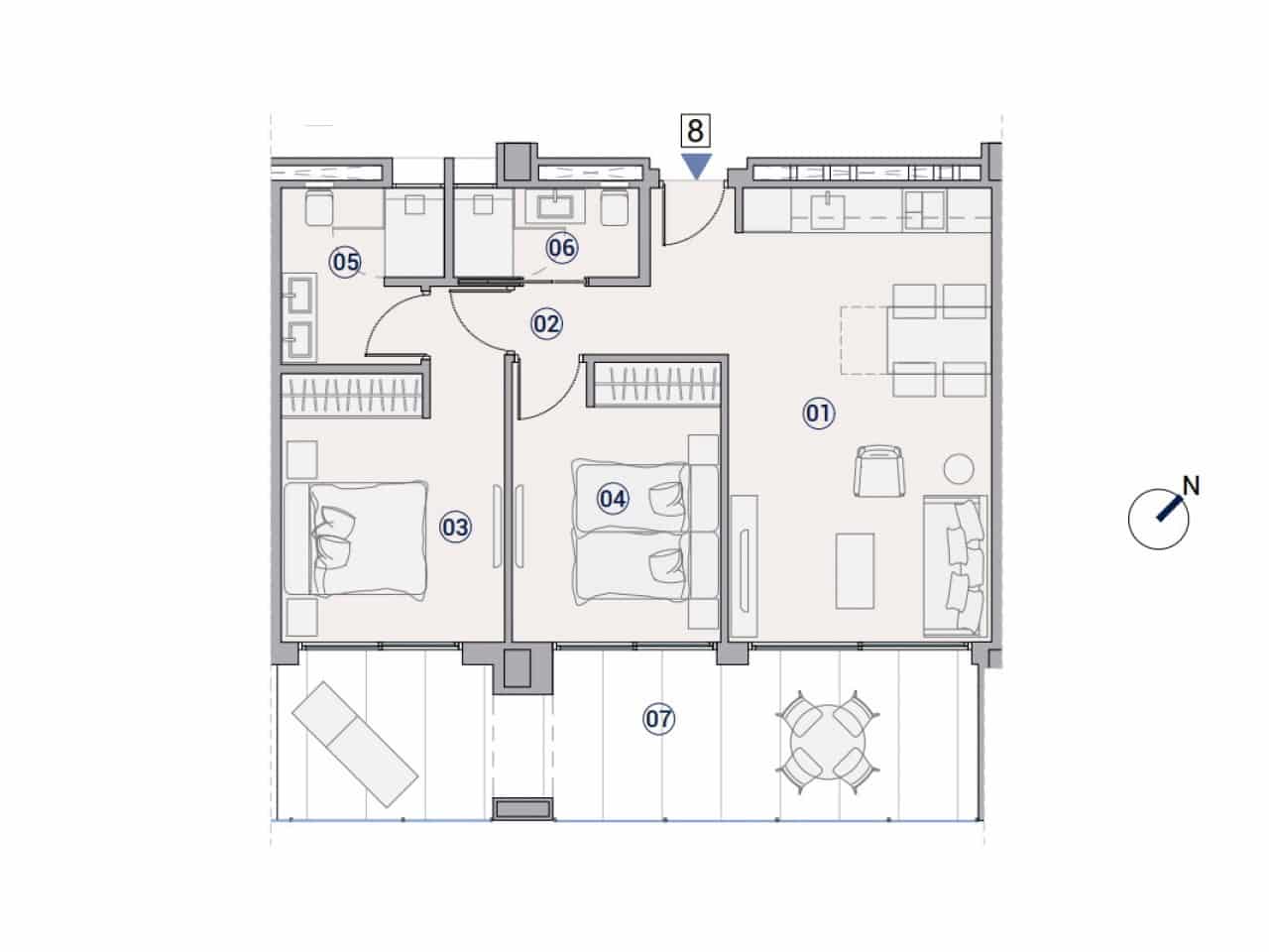 1 camera da letto Appartamento in vendita in La Villajoyosa / Vila Joiosa con piscina garage - 529.000 € (Rif: 9873740)