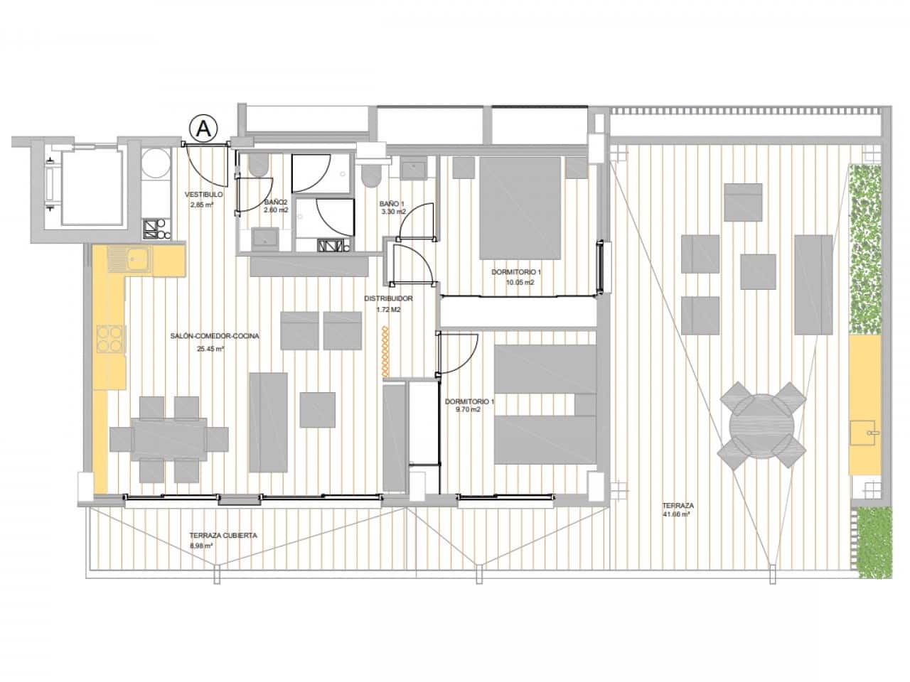 2 bedroom Apartment for sale in Guardamar del Segura with pool - € 315,000 (Ref: 9876698)