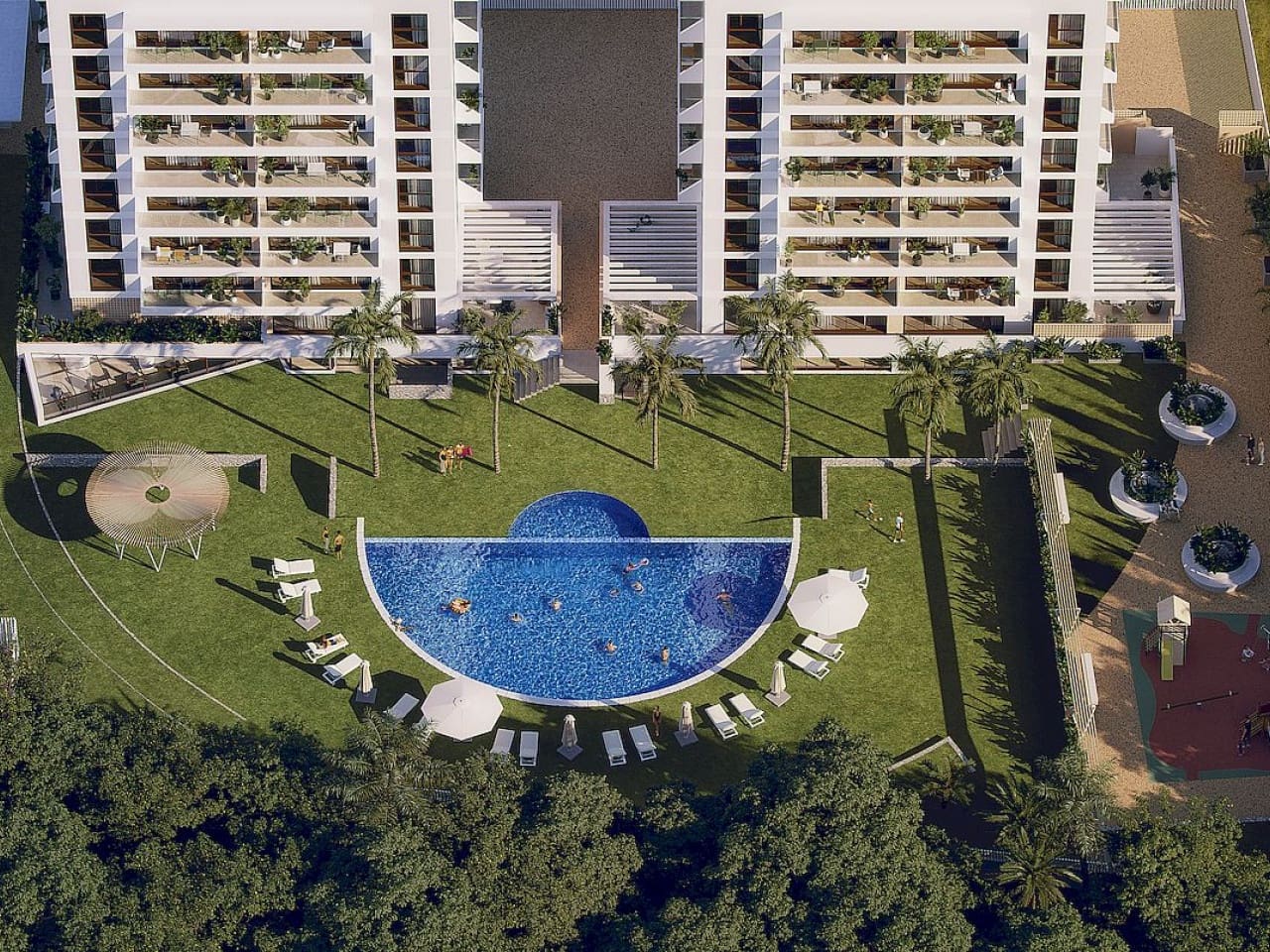 2 bedroom Apartment for sale in Guardamar del Segura with pool - € 315,000 (Ref: 9876698)