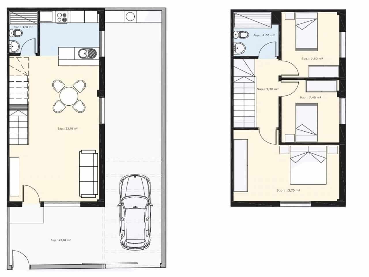 3 slaapkamer Villa te koop in Pilar de la Horadada - € 299.900 (Ref: 9876701)