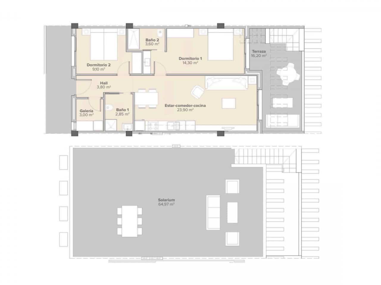 3 slaapkamer Appartement te koop in Vera met zwembad garage - € 258.000 (Ref: 9879183)
