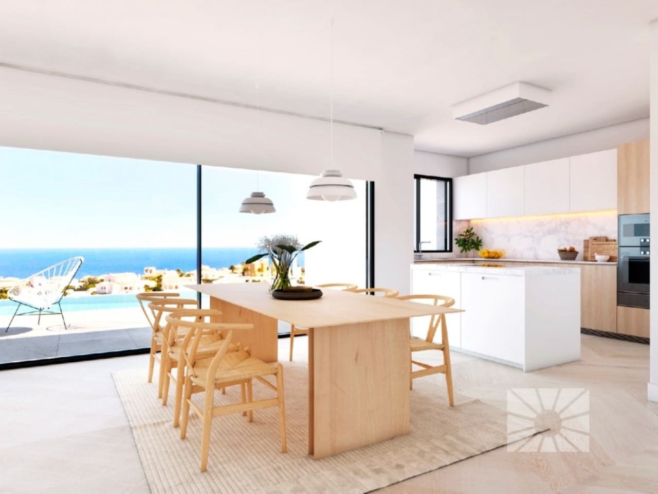 4 sovrum Villa till salu i Cumbre del Sol med pool garage - 1 850 000 € (Ref: 9890613)
