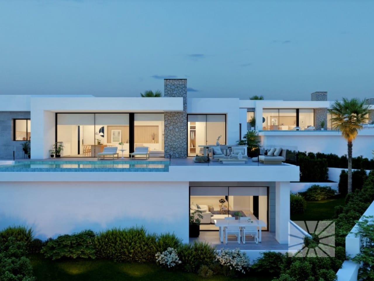4 sovrum Villa till salu i Cumbre del Sol med pool garage - 1 850 000 € (Ref: 9890613)