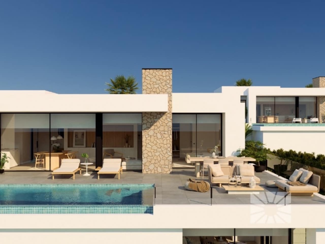 4 sovrum Villa till salu i Cumbre del Sol med pool garage - 1 850 000 € (Ref: 9890613)