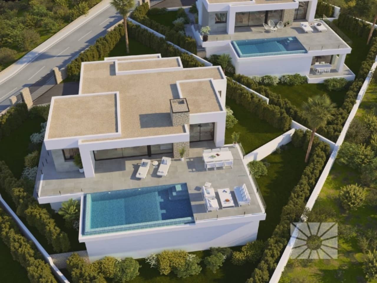 4 sovrum Villa till salu i Cumbre del Sol med pool garage - 1 850 000 € (Ref: 9890613)