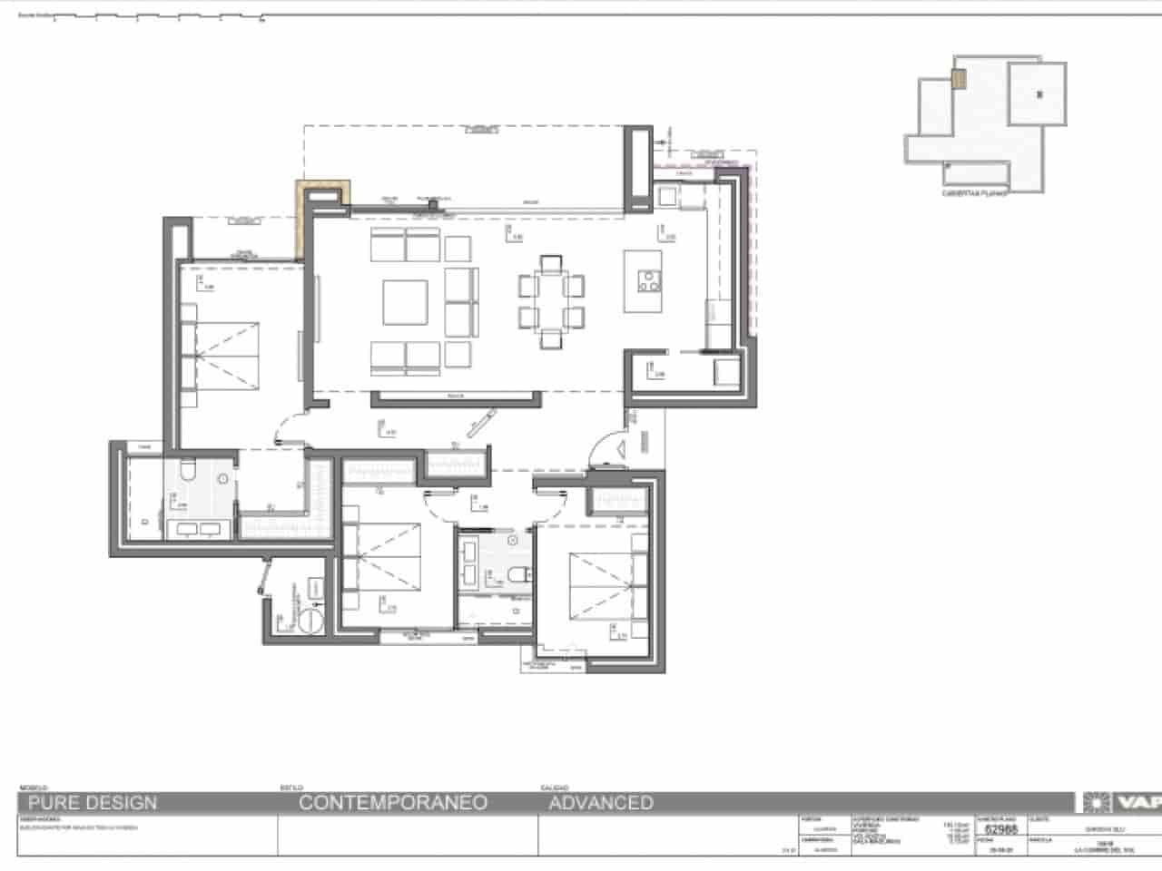 4 sovrum Villa till salu i Cumbre del Sol med pool garage - 1 850 000 € (Ref: 9890613)