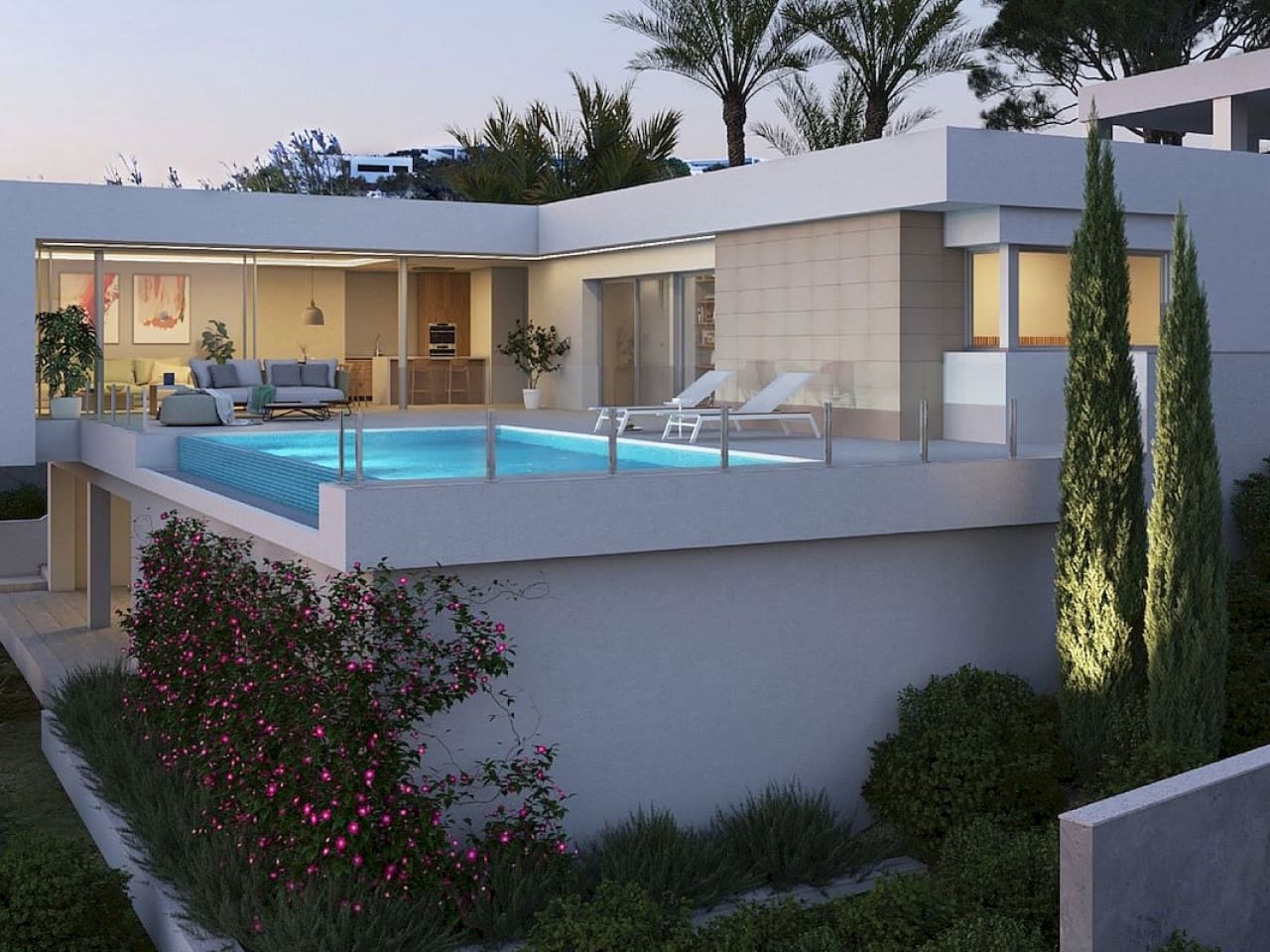 4 sovrum Villa till salu i Cumbre del Sol med pool garage - 1 850 000 € (Ref: 9890613)