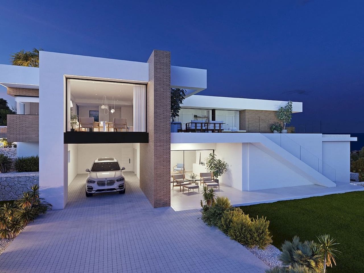 4 sovrum Villa till salu i Cumbre del Sol med pool garage - 1 850 000 € (Ref: 9890613)