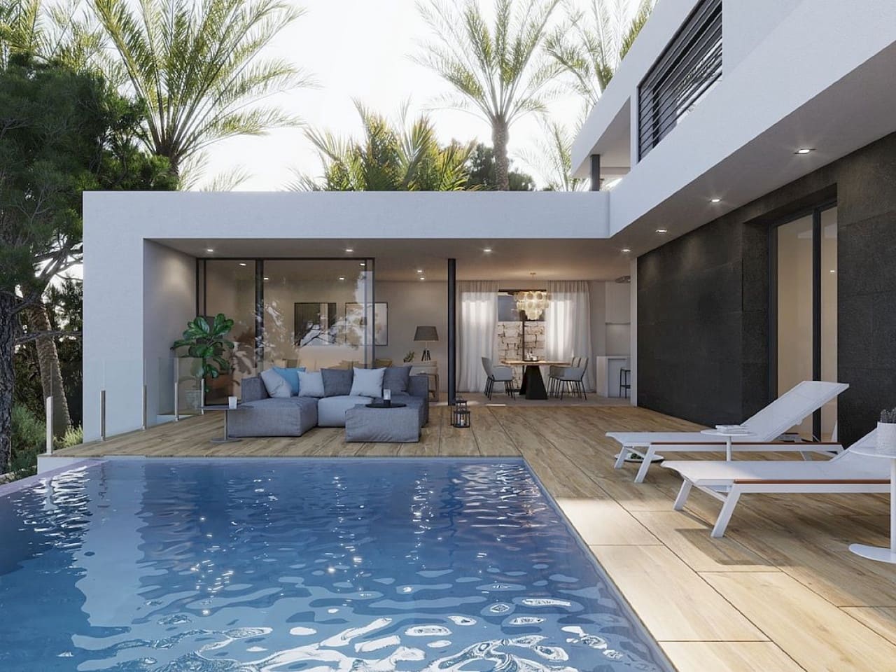 4 sovrum Villa till salu i Cumbre del Sol med pool garage - 1 850 000 € (Ref: 9890613)